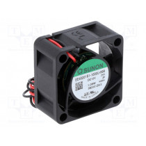 EE40201S1-1000U-999; Fan: DC; axial; 12VDC; 40x40x20mm; 15.1m3/h; 25.5dBA; slide bearing; SUNON