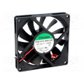 EE80151S1-000U-A99; Fan: DC; axial; 12VDC; 80x80x15mm; 62.86m3/h; 34.7dBA; Len: 300mm; SUNON