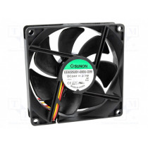 EE92252B1-000U-G99; Fan: DC; axial; 24VDC; 92x92x25mm; 87.55m3/h; 34dBA; ball bearing; SUNON EE92252B1-000U-G99; Fan: DC; axial; 24VDC; 92x92x25mm; 87.55m3/h; 34dBA; ball bearing; SUNON