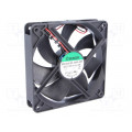EEC0251B1-000U-A99; Fan: DC; axial; 12VDC; 120x120x25mm; 183.83m3/h; 44.5dBA; Len: 330mm; SUNON