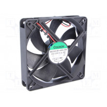 EEC0251B1-000U-A99; Fan: DC; axial; 12VDC; 120x120x25mm; 183.83m3/h; 44.5dBA; Len: 330mm; SUNON EEC0251B1-000U-A99; Fan: DC; axial; 12VDC; 120x120x25mm; 183.83m3/h; 44.5dBA; Len: 330mm; SUNON