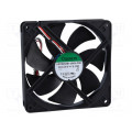 EEC0252B1-000U-F99; Fan: DC; axial; 24VDC; 120x120x25mm; 183.8m3/h; 44.5dBA; Out: R type; SUNON