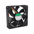 EEC0252B3-000U-G99; Fan: DC; axial; 24VDC; 120x120x25mm; 127.5m3/h; 34dBA; ball bearing; SUNON