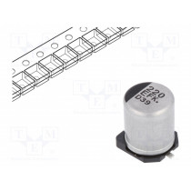 EEEFK1E221AP; Capacitor: electrolytic; low impedance; SMD; 220uF; 25VDC; ±20%; PANASONIC