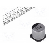 EEEFK1V331AP; Capacitor: electrolytic; low impedance; SMD; 330uF; 35VDC; ±20%; PANASONIC