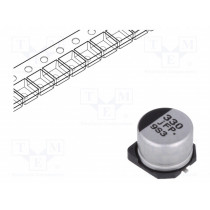 EEEFP0J331AP; Capacitor: electrolytic; low impedance; 330uF; 6.3VDC; Case: E; PANASONIC