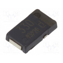 EEFLT0D331R; Capacitor: polymer; 330uF; 2VDC; ESR: 6mΩ; LT; SMD; ±20%; -55÷105°C; PANASONIC