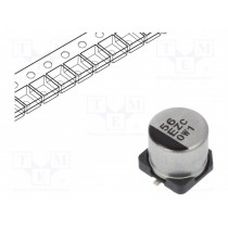 EEHZC1E560P; Capacitor: hybrid; 56uF; 25VDC; ESR: 50mΩ; ZC; SMD; ±20%; -55÷125°C; PANASONIC