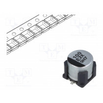 EEHZK1E101UV; Capacitor: hybrid; 100uF; 25VDC; ESR: 50mΩ; ZKU; SMD; ±20%; -55÷125°C; PANASONIC