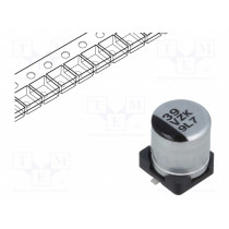 EEHZK1V390UR; Capacitor: hybrid; 39uF; 35VDC; ESR: 100mΩ; ZKU; SMD; ±20%; -55÷125°C; PANASONIC