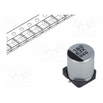 EEHZKE181XUP; Capacitor: hybrid; 180uF; 25VDC; ESR: 30mΩ; ZKU; SMD; ±20%; -55÷125°C; PANASONIC