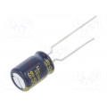 EEUFR0J821B; Capacitor: electrolytic; low impedance; THT; 820uF; 6.3VDC; ±20%; PANASONIC
