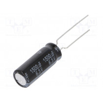 EEUFR1A152LB; Capacitor: electrolytic; low impedance; THT; 1500uF; 10VDC; ±20%; PANASONIC