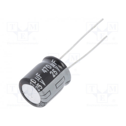 EEUFR1A821B; Capacitor: electrolytic; low impedance; THT; 820uF; 10VDC; ±20%; PANASONIC