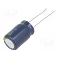 EEUFR1E152B; Capacitor: electrolytic; low impedance; THT; 1500uF; 25VDC; ±20%; PANASONIC
