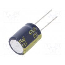 EEUFR1E222SB; Capacitor: electrolytic; low impedance; THT; 2200uF; 25VDC; ±20%; PANASONIC
