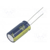 EEUFR1H271B; Capacitor: electrolytic; low impedance; THT; 270uF; 50VDC; ±20%; PANASONIC