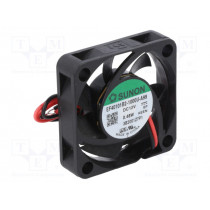 EF40101B2-1000U-A99; Fan: DC; axial; 12VDC; 40x40x10mm; 9.35m3/h; 17.7dBA; ball bearing; SUNON