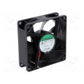 EF80251B3-1000U-A99; Fan: DC; axial; 12VDC; 80x80x25mm; 56.05m3/h; 28dBA; ball bearing; SUNON