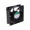 EF80252B2-1000U-A99; Fan: DC; axial; 24VDC; 80x80x25mm; 62.86m3/h; 30dBA; ball bearing; SUNON