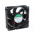EF80252S1-1000U-A99; Fan: DC; axial; 24VDC; 80x80x25mm; 69.63m3/h; 33dBA; slide bearing; SUNON
