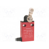 EFM-L-3-20; Limit switch; lever R 25mm, plastic roller Ø13,5mm; NO + NC; 5A; HIGHLY