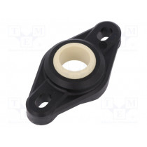 EFOM-08; Bearing: flange; Øint: 8mm; iglidur® W300; lubricant-free; igubal®; igus