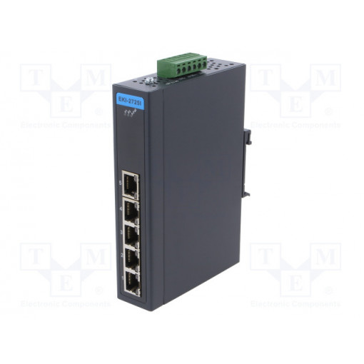 EKI-2725I-CE; Industrial module: switch Ethernet; unmanaged; 12÷48VDC; RJ45; ADVANTECH