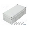 EKMB 130 G; Enclosure: wall mounting; X: 190mm; Y: 380mm; Z: 130mm; EK; grey; IK08; FIBOX