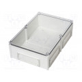 EKUH 180 T; Enclosure: wall mounting; X: 380mm; Y: 560mm; Z: 180mm; EK; grey; IK08; FIBOX