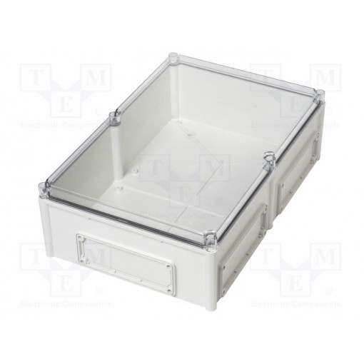 EKUH 180 T; Enclosure: wall mounting; X: 380mm; Y: 560mm; Z: 180mm; EK; grey; IK08; FIBOX
