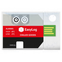 EL-PDF-1-001; Data logger; temperature; ±0,5°C; Power supply: battery; IP67; LASCAR