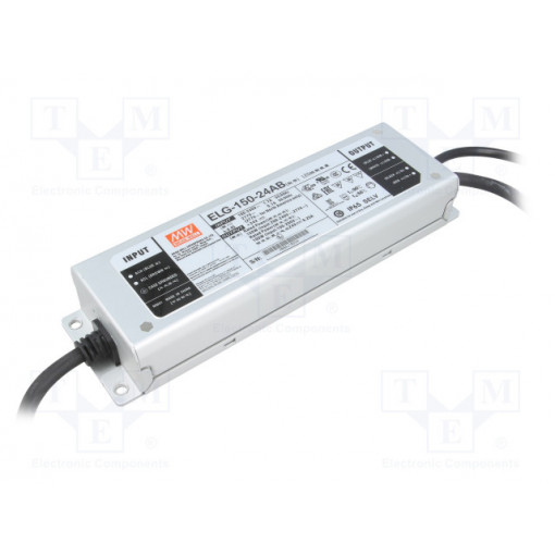 ELG-150-24AB; Power supply: switched-mode; LED; 105W; 24VDC; 21.6÷26.4VDC; IP65; MEAN WELL