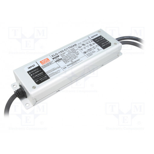 ELG-150-C1750AB; Power supply: switched-mode; LED; 150.5W; 43÷86VDC; 875÷1750mA; MEAN WELL