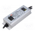 ELG-75-C350D2; Power supply: switched-mode; LED; 74.9W; 107÷214VDC; 350mA; IP67; MEAN WELL