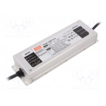 ELGC-300-H-A; Power supply: switched-mode; LED; 300W; 29÷58VDC; 2600÷8000mA; MEAN WELL