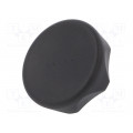 221206-C1; Knob; Ø: 45mm; H: 26mm; technopolymer (PA); Ømount.hole: 8mm; ELESA+GANTER 221206-C1; Knob; Ø: 45mm; H: 26mm; technopolymer (PA); Ømount.hole: 8mm; ELESA+GANTER