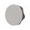 221206-C3; Knob; Ø: 45mm; H: 26mm; technopolymer (PA); Ømount.hole: 8mm; ELESA+GANTER 221206-C3; Knob; Ø: 45mm; H: 26mm; technopolymer (PA); Ømount.hole: 8mm; ELESA+GANTER