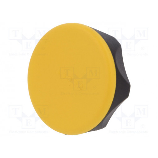 221221-C4; Knob; Ø: 45mm; Int.thread: M6; 12mm; H: 26mm; technopolymer (PA); ELESA+GANTER