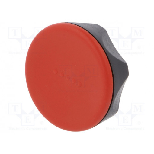 221436-C6; Knob; Ø: 56mm; Int.thread: M12; 13mm; H: 29mm; technopolymer (PA); ELESA+GANTER