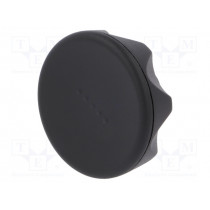 221406-C1; Knob; Ø: 56mm; H: 29mm; technopolymer (PA); Ømount.hole: 8mm; ELESA+GANTER