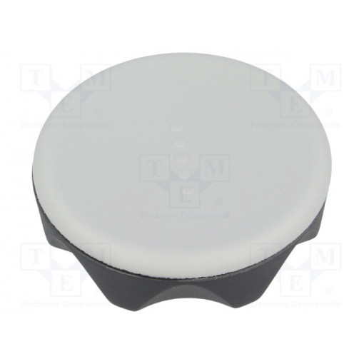 221406-C3; Knob; Ø: 56mm; H: 29mm; technopolymer (PA); Ømount.hole: 8mm; ELESA+GANTER
