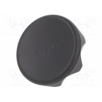 222406-C1; Knob; Ø: 56mm; Ext.thread: M8; 20mm; technopolymer (PA); Cap: black; ELESA+GANTER