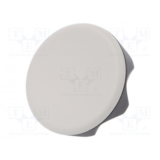 222406-C3; Knob; Ø: 56mm; Ext.thread: M8; 20mm; technopolymer (PA); Cap: grey; ELESA+GANTER
