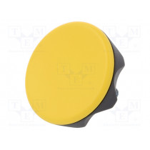 222406-C4; Knob; Ø: 56mm; Ext.thread: M8; 20mm; technopolymer (PA); Cap: yellow; ELESA+GANTER