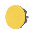 222416-C4; Knob; Ø: 56mm; Ext.thread: M8; 30mm; technopolymer (PA); Cap: yellow; ELESA+GANTER