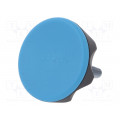 222416-C5; Knob; Ø: 56mm; Ext.thread: M8; 30mm; technopolymer (PA); Cap: blue; ELESA+GANTER