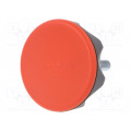 222416-C6; Knob; Ø: 56mm; Ext.thread: M8; 30mm; technopolymer (PA); Cap: red; ELESA+GANTER