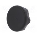 221641-C1; Knob; Ø: 70mm; Int.thread: M16; 17mm; H: 35mm; technopolymer (PA); ELESA+GANTER