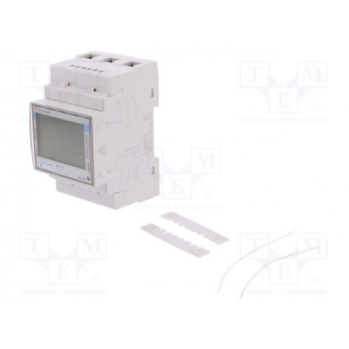 EM340DINAV23XO1X; Electric energy meter; digital; for DIN rail mounting; 65A; IP51; CARLO GAVAZZI